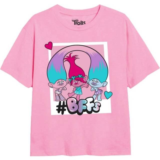 Trolls Girls Bff Polaroid T-shirt 7-8 Years ljusrosa färg
