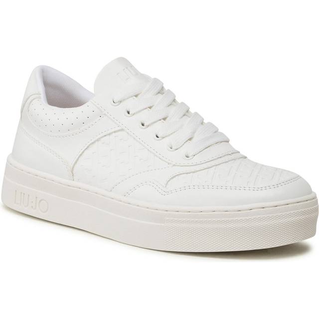 Liu Jo Womens Classic sneaker ALICIA 505 4A3701EX014 woman - White Pu - Size EU 35