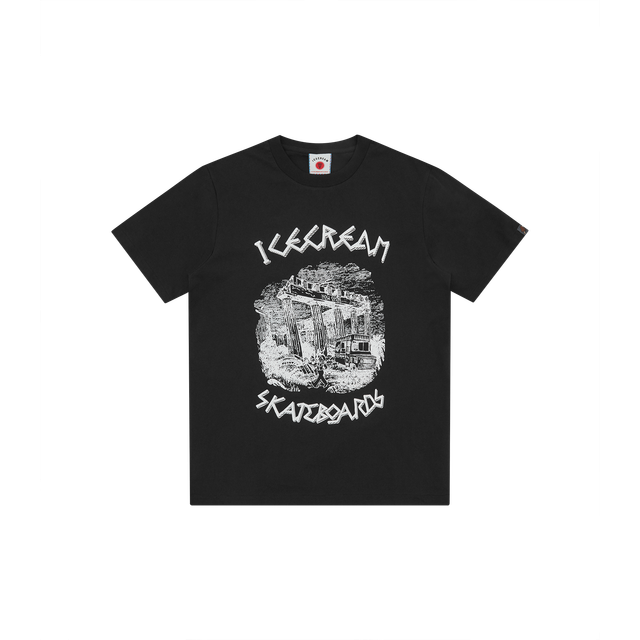 ANCIENT T-SHIRT - BLACK, XS