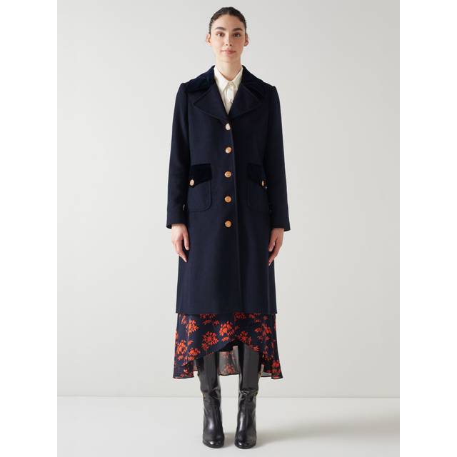 LK Bennett Lily Wool-Blend Coat