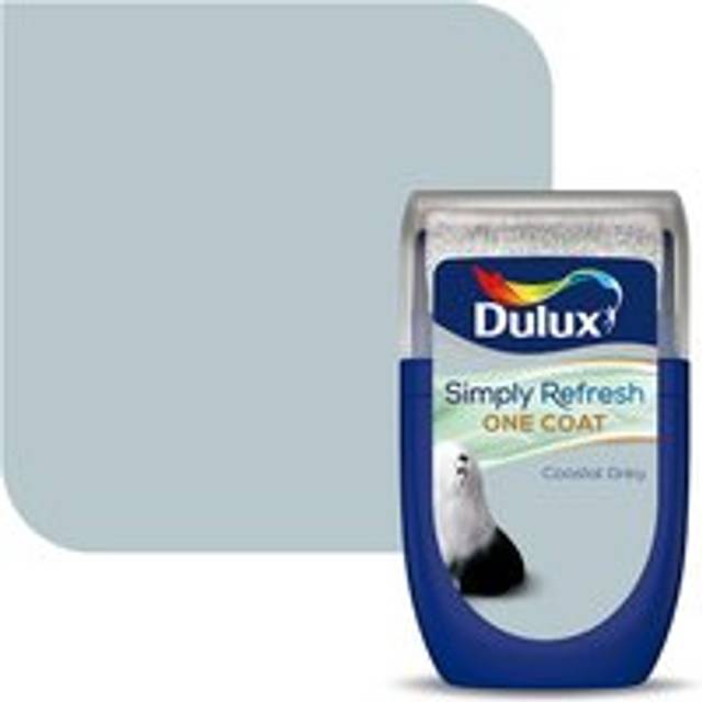 Dulux Simply Refresh One Coat Tester Paint - Coastal Grey - 30ML