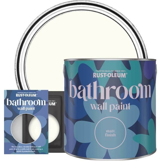 Rust-Oleum Bathroom Wall Tester Sachet - Porcelain 10ml - Porcelain - White