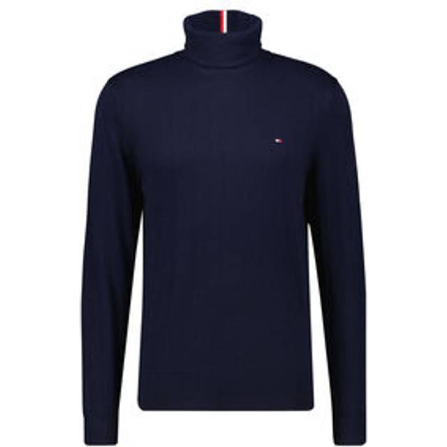 High Neck Turtleneck with Logo Detail
