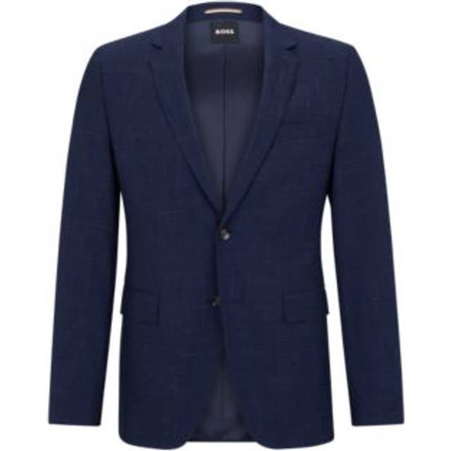 BOSS Hugo Boss Slim Fit Wool & Linen-Blend Jacket