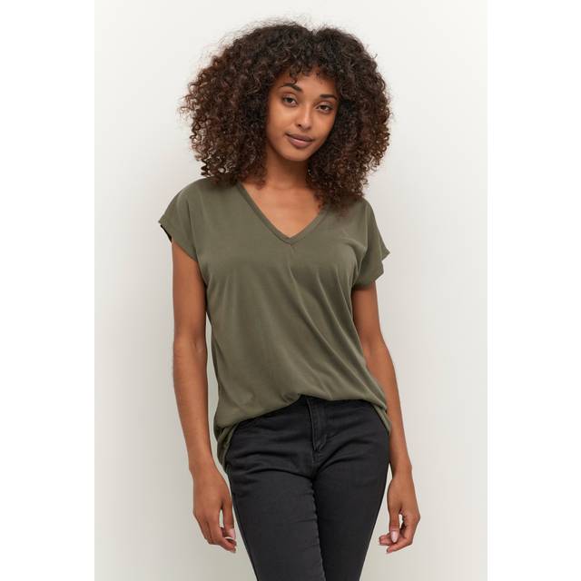 Women's T-shirt KAFFE Lise - Vert