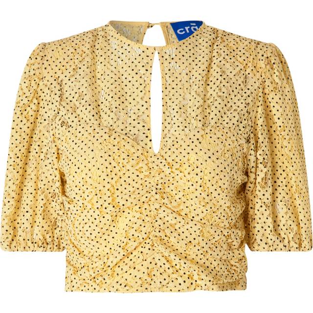 Cras - Vanessacras Blouse - Blus - Sunlight - 40