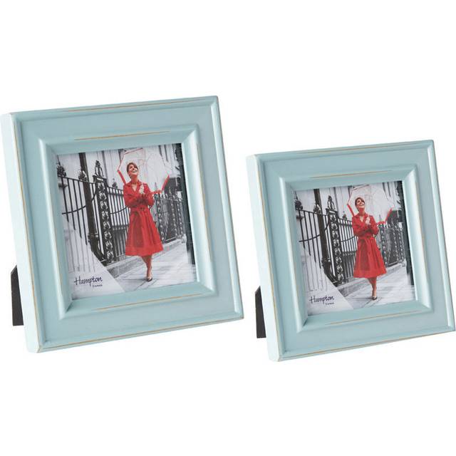 Paloma Distressed Teal 4x4 Square Frame