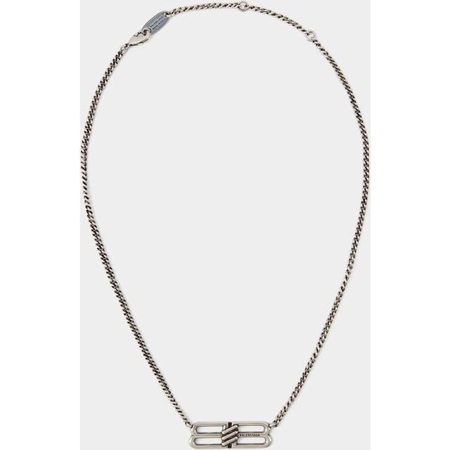 Balenciaga - Silver-Tone Necklace - Men - Silver