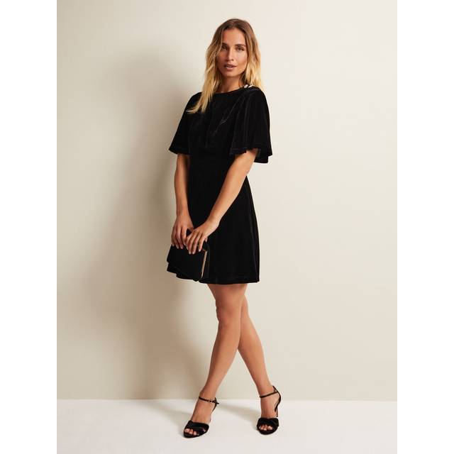 Phase Eight Women's Charlie Velvet Dress - Black - 6