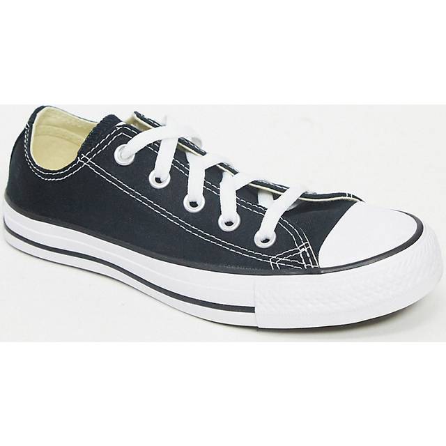 Converse – Chuck Taylor All Star Ox – Svarta sneakers med bred passform-Svart/a