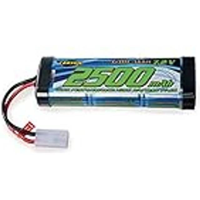 Carson 50060822-7,2 V/2 500 mAh NiMH Race-batteri TAM, uppladdningsbar, med Tamiya-kontakt, batteripaket för RC bil, ersättningsbatteri fjärrstyrt fordon, modelltillverkning