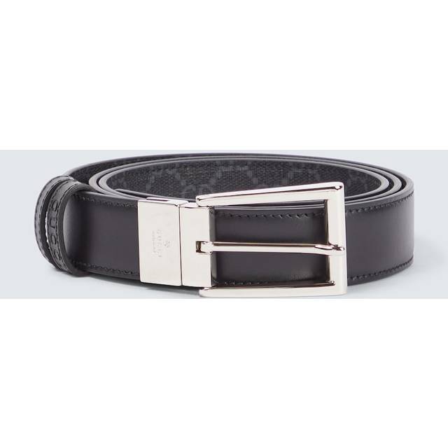 Gucci Reversible leather belt - black (Inch 36)