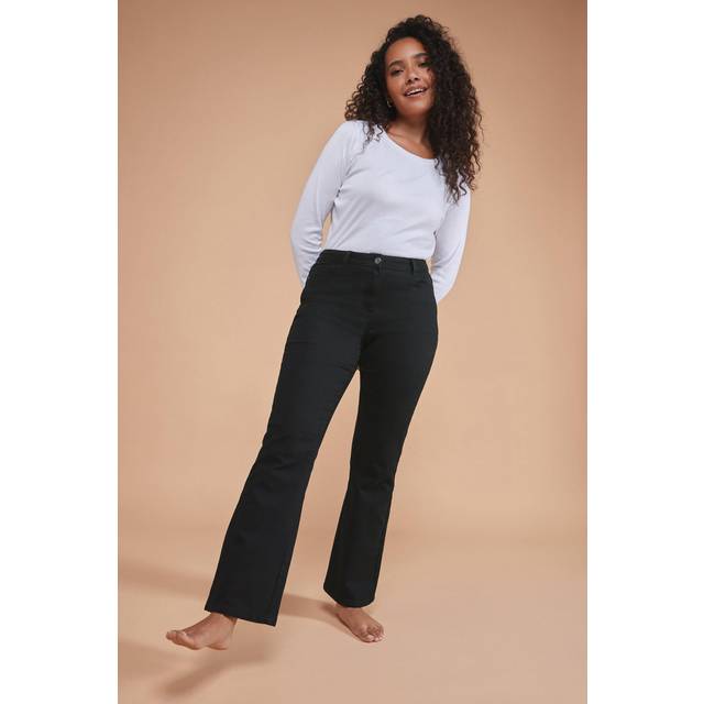 M&Co Black Bootcut Jeans Petite > 12 M&Co Womens - Petite 12
