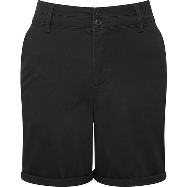 (M, Black) Asquith & Fox Womens/Ladies Chino Lightweight Shorts