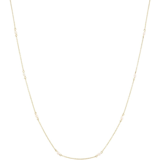 Edblad - Perla Mini Necklace Multi Teal Gold