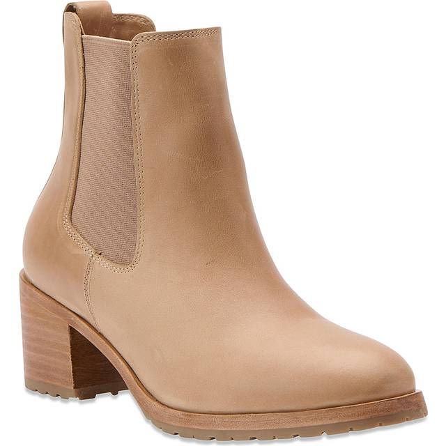 Ana Go-To Heeled Chelsea Boot Almond - 8