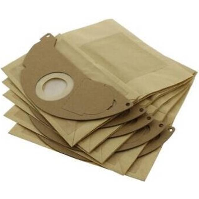 5 X VACUUM CLEANER HOOVER BAGS FOR KARCHER WD2.200 WD2.240 WD2.250
