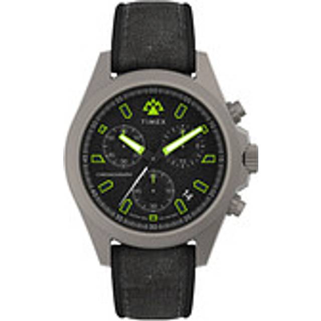 Timex Mens Expedition Field Black Chronograph Watch TW2V96300