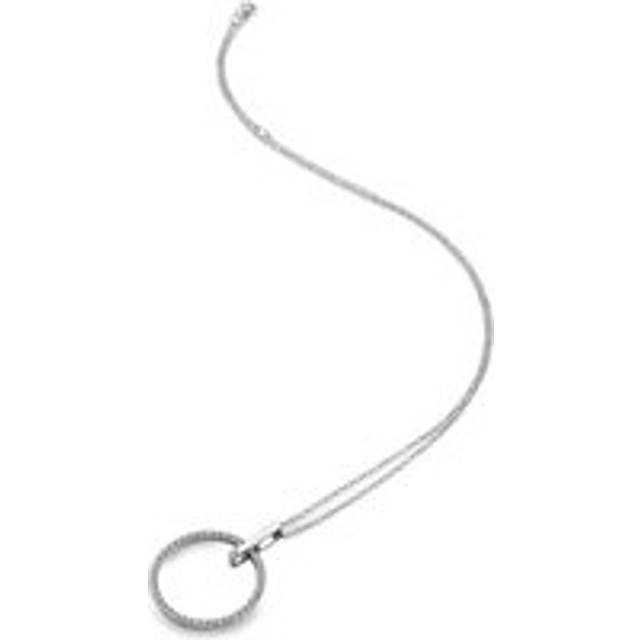 Hot Diamonds Constant Circle Sterling Silver Necklace