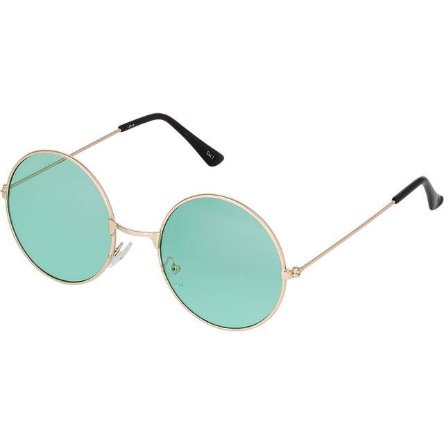Large Round Adults UV400 Sunglasses For Men Women - Green