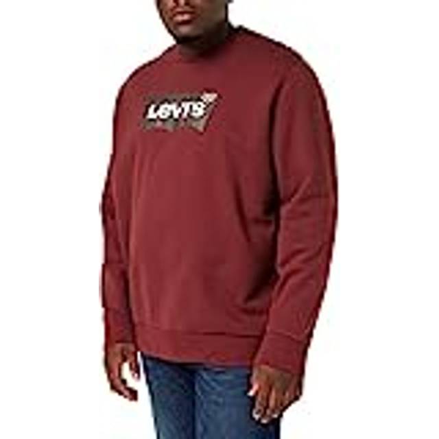 Levi's - Sweatshirt Standard Graphic Crew - Röd