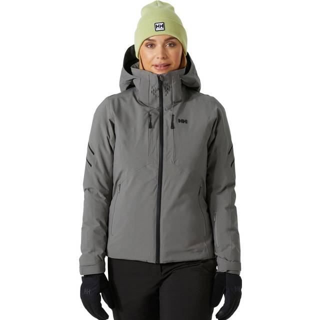 Helly Hansen Women’s Alphelia Infinity Ski Jacket Grey XL - Concrete Grey