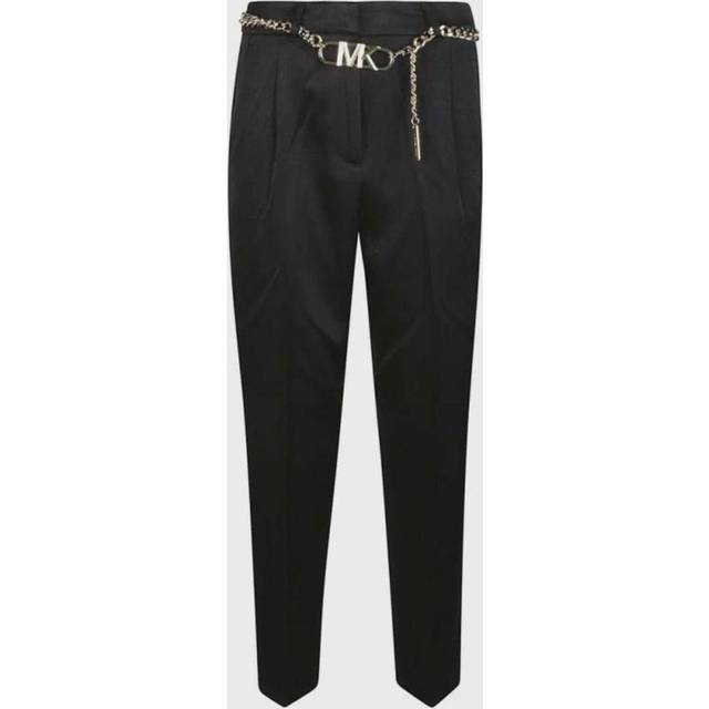Michael Kors, Byxor, Dam, M, Polyester, Satinbyxor - black (M)