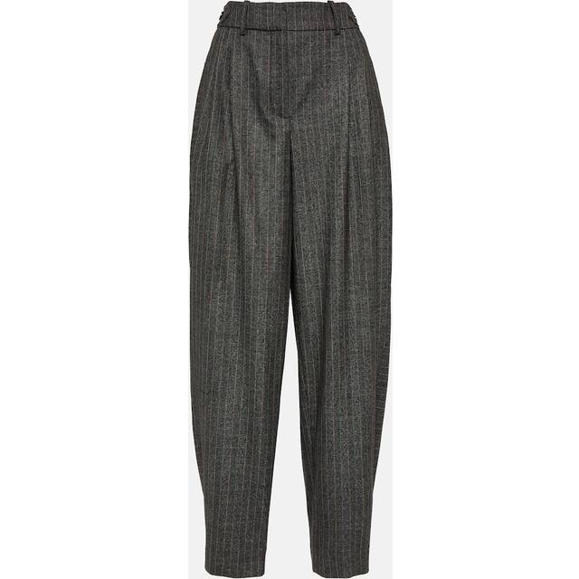 Stella McCartney Pinstriped wool wide-leg pants