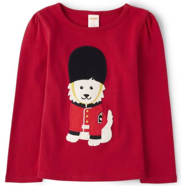 Gymboree and Toddler Embroidered Graphic Long Sleeve T-Shirts London D