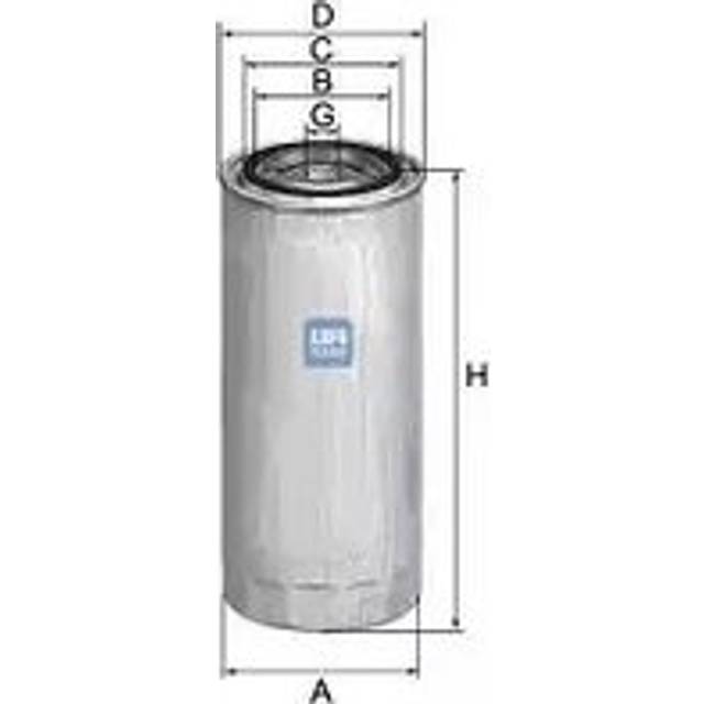 UFI 24.319.01 Bränslefilter Filterinsats