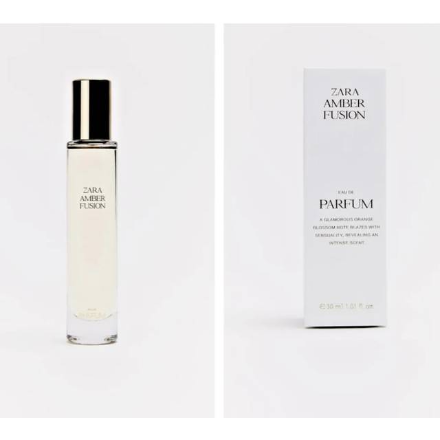 ZARA Amber Fusion Eau De Parfum Fragrance Perfume 30ml 1.0 oz Brand