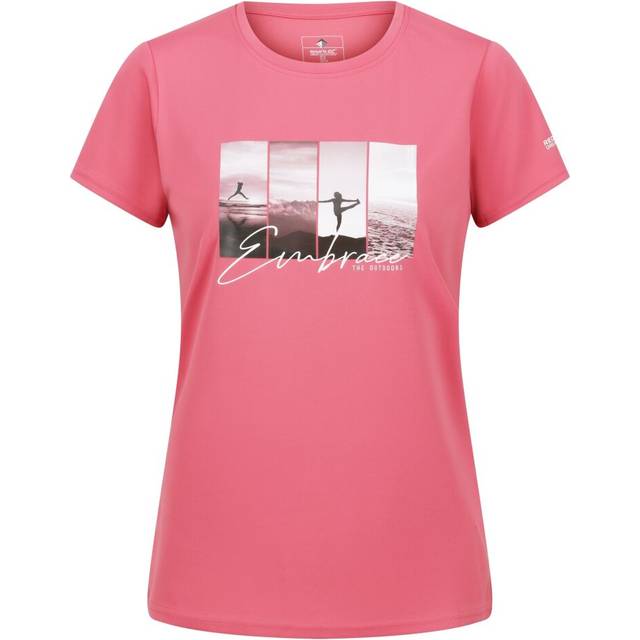 Regatta Womens/Ladies Fingal VII Embrace The Outdoors Yoga Pose T-Shirt 20 UK
