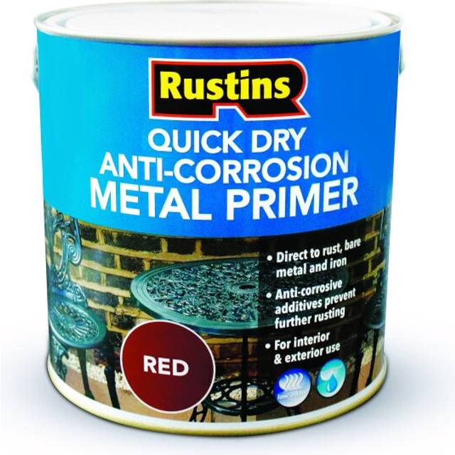 Rustins Anti Corrosive Metal Primer - Red 1ltr