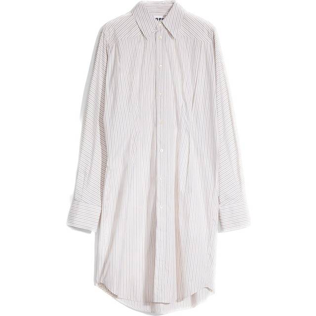HOPE - Unravel Dress - Klänning - Brown Stripe - 38