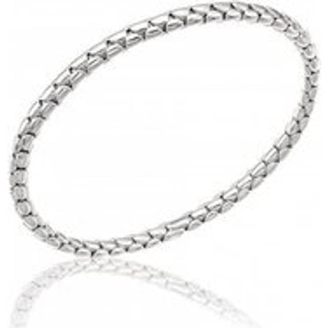 Chimento Stretch Spring 18ct White Gold Bracelet - XS