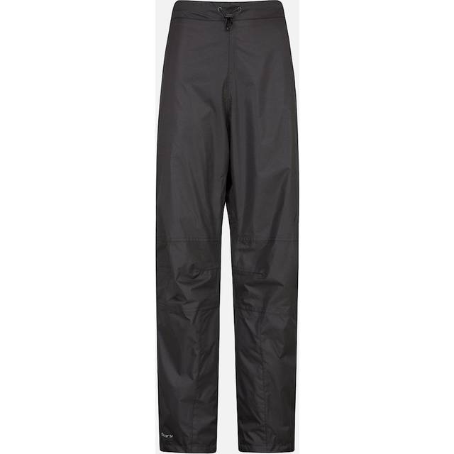 Mountain Warehouse Womens Spray Waterproof Trousers - Black - 12r
