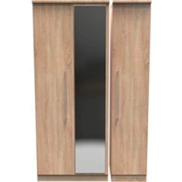 Welcome Furniture Ready Assembled Sherwood Mirror In Bardolino Oak, Brown