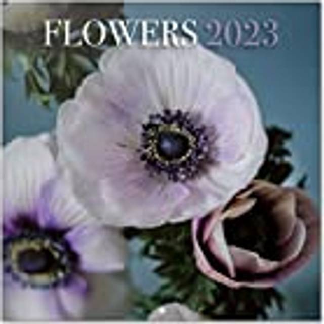 Flowers Wall Calendar 2023 12' x 12' FSC| 12 Month Planner | Square Wall Calendar 2023 | Family Planner Calendar 2023 | Flowers Calendar 2023 | + 4