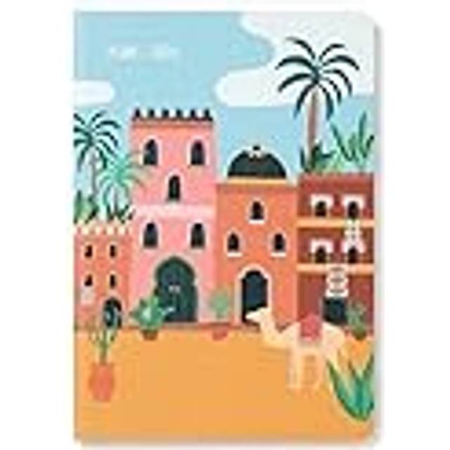 Letts Wanderlust A5 2024 week to view diary - Marrakech