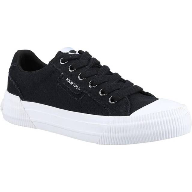 Rocket Dog Dam/Ladies Cheery 12A Canvas Trainers 7 UK svart