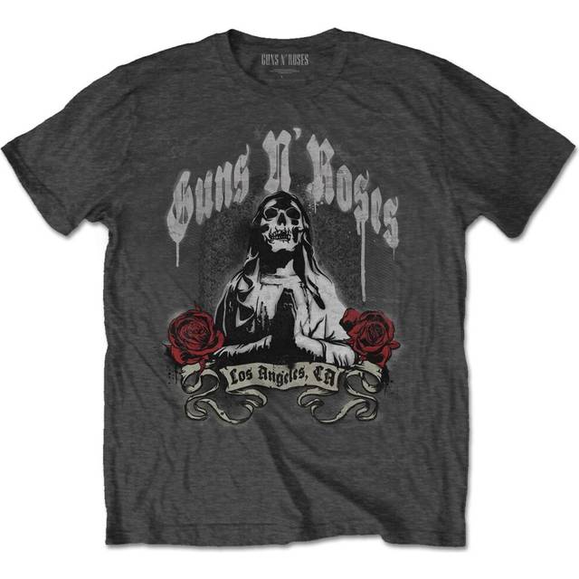 (XXL, Charcoal Grey) Guns N Roses Unisex Adult Death Men T-Shirt