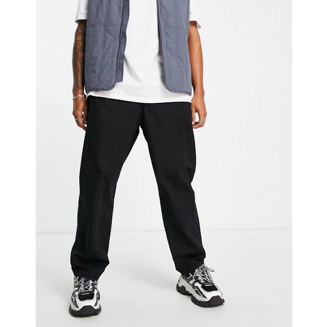 Dr Denim – Aston – Svarta vida byxor-Svart/a