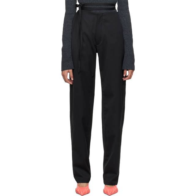 Jade Cropper Black Two-Pocket Trousers - 009 Black - XS