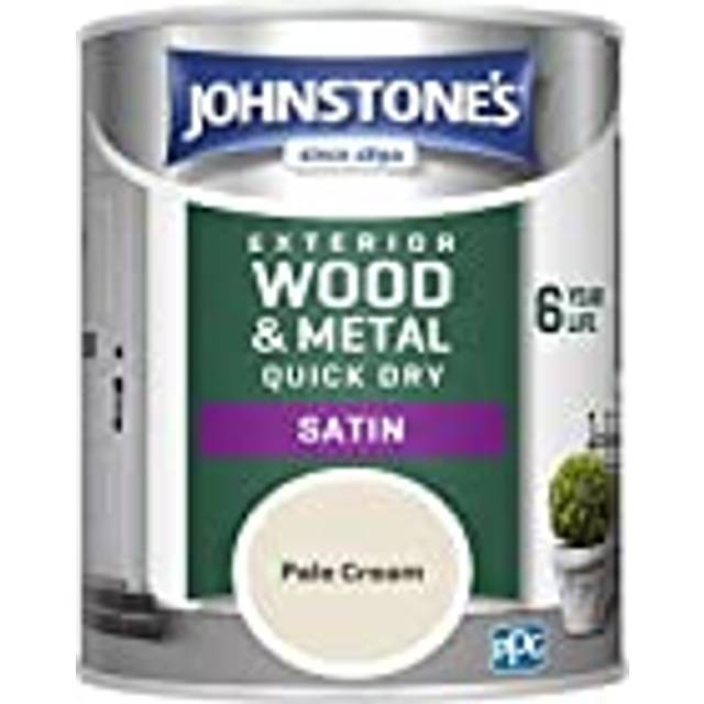 Johnstone's Exterior Quick Dry Satin 750ml Pale Cream