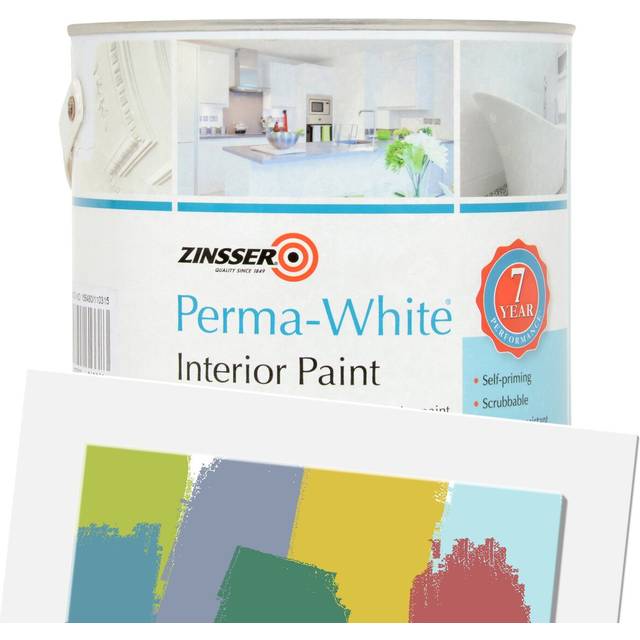 Zinsser Interior Perma White Satin Tinted Colour Match 2.5L