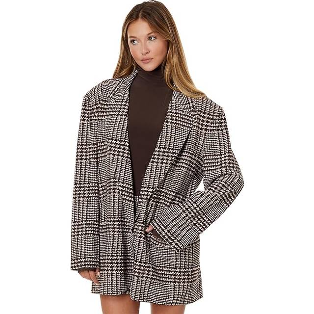 Norma Kamali, Jacka, Dam, M, Polyester, Oversized Blazer - gray (M)