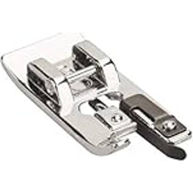 ZIGZAGSTORM SA-135 Snap On Overlock Overcast Presser Foot - Fits All Low Shank for Singer Brother Babylock Euro-Pro Janome(New Home) Kenmore White Juk