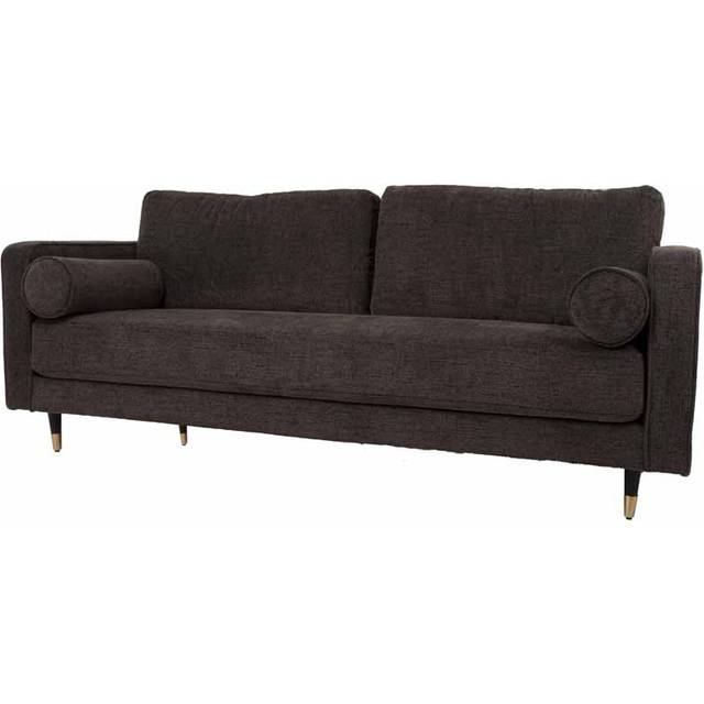 Hampton Grey Large Sofa - Lounge furniture - L91 x W210 x H89 cm