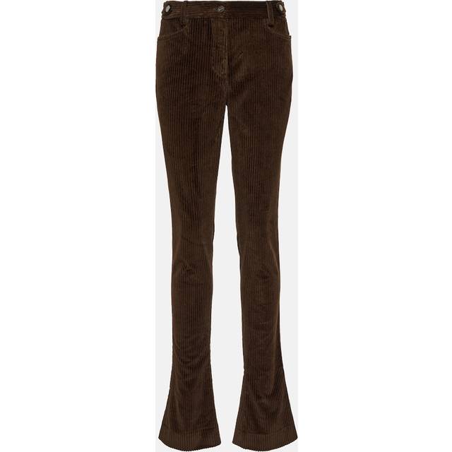Corduroy Bootcut Pants with Belt Loops size 38 (38)