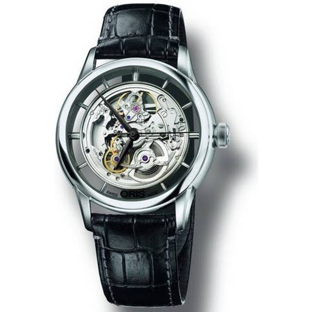 Oris Watch Artelier Translucent Skeleton Crocodile - Skeleton